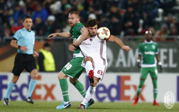 milan ludogorets cutrone