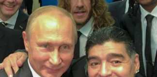 maradona putin