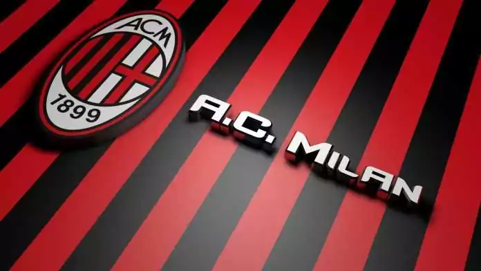 ac milan logo football wallpapers hd