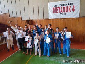 Кудо-Бургас с 4 златни купи от държавното в Сопот (СНИМКИ)