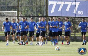 Дуо „сини“ отново в строя след боледуване