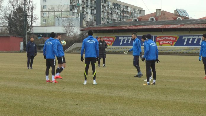 levski trenirovka