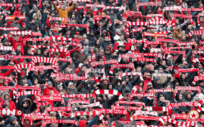 CSKA-Sofia fans fenove