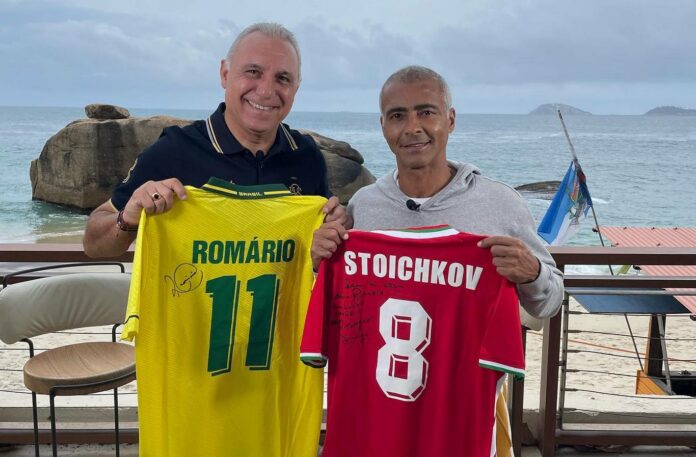 romario hristo stoichkov romario hristo stoichkov