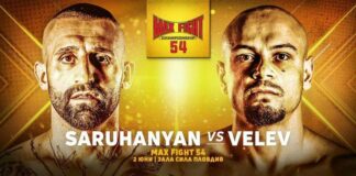 Saruhanyan Velev MAX FIGHT 54