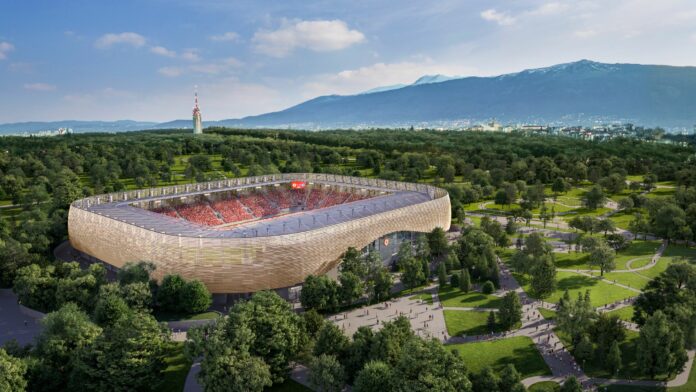 CSKA Footbal Army Stadium IPA Architects Sofia render 03