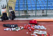 Погнаха хулиганите на спортни събития – арест, солени глоби и поименни билети bombi raketi dimki