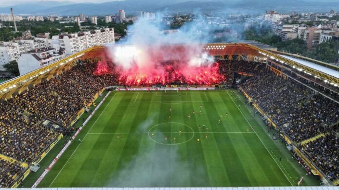 stadion hristo botev koleja botev plovdiv fenove