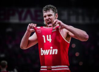 Олимпиакос и Везенков с драматична загуба в Дубай(ВИДЕО) vezenkov