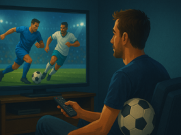 machovete po televiziqta futbol
