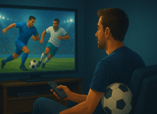 machovete po televiziqta futbol