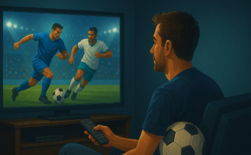 machovete po televiziqta futbol