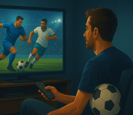 machovete po televiziqta futbol