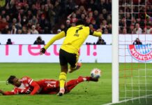 Бундеслигата: зрелище и грандиозна интрига baiern miunhen borusiq dortmund 1