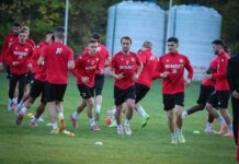 Христо Янев определи групата на ЦСКА за мача с Левски cska trenirovka