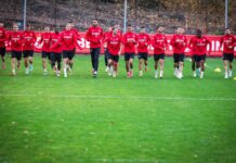 ЦСКА се подготвя без седем национала cska trenirovka