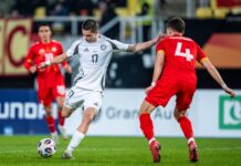 Защитник на Левски с цял мач за Северна Македония latviq severna makedoniq nikola serafimov