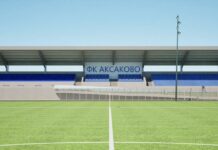 Още един отбор от Трета лига ще има трибуна с козирка на стадиона си fk aksakovo