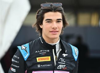 Никола Цолов с първи подиум във Формула 2 nikola tsolov nova