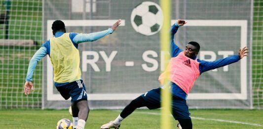 levski trenirovka karlos ohene