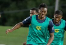 Футболист на Левски дебютира за Камерун oliver camdem