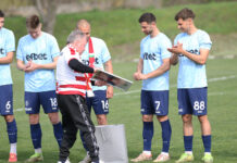 Академик не успя да бие Партизан в Червен бряг(ВИДЕО+СНИМКИ) akademik svishtov