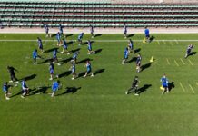 Левски с първа тренировка в Правец, само един си остана в хотела levski trenirovka