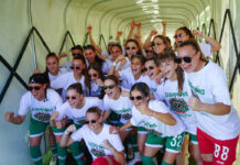 Лудогорец вдигна шампионската купа,но при жените ludogorets zheni