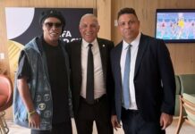 Каква снимка! Камата се щракна с Феномена и Роналдиньо stoichkov i fenomena