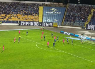 Левски тръгна по график! Очаквана победа над Дунав и три точки levski dunav 1