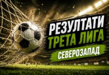 Резултати от Трета лига-Северозапад rezultati treta liga severozapad