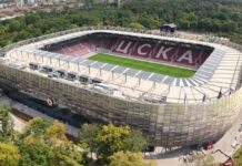 Истерия сред феновете на ЦСКА заради нов седалки на „Армията“ (ВИДЕО) stadion balgarska armiq