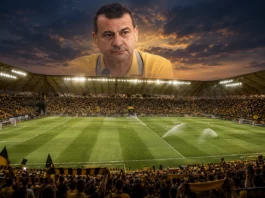 dusk football stadium tribute.l